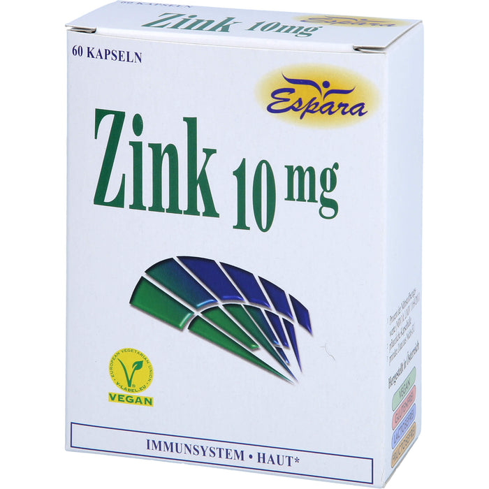 Espara Zink 10 mg Kapseln, 60 pc Capsules