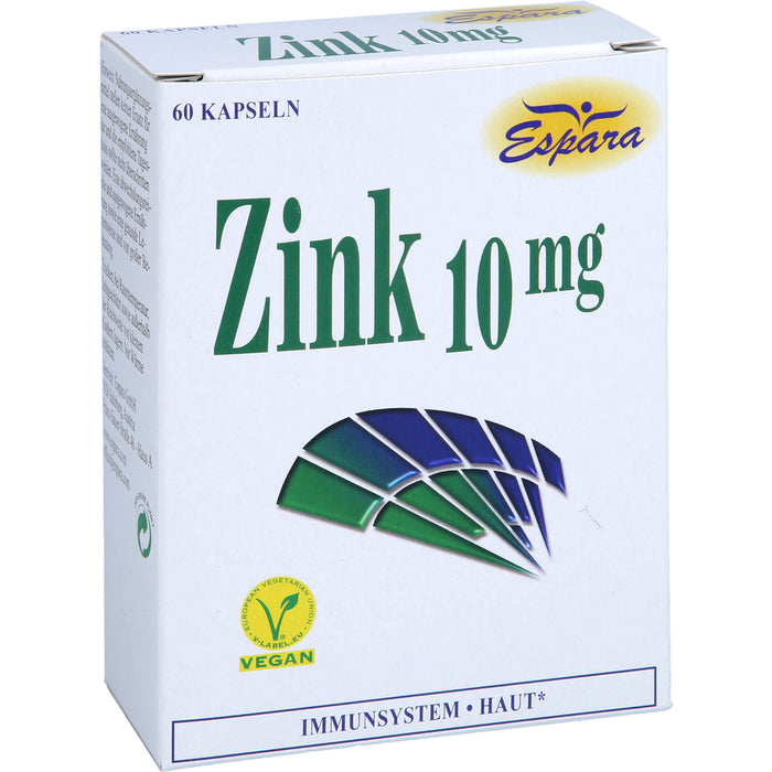 Espara Zink 10 mg Kapseln, 60 pc Capsules