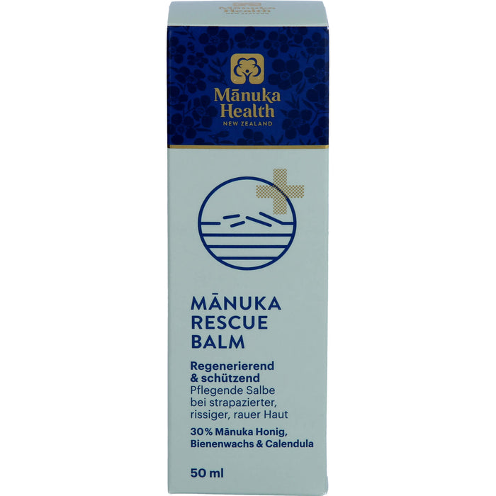 Manuka Health Rescue Balm bei strapazierter und rauer Haut, 50 ml Balsam