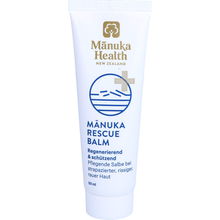 Manuka Health Rescue Balm bei strapazierter und rauer Haut, 50 ml Balm