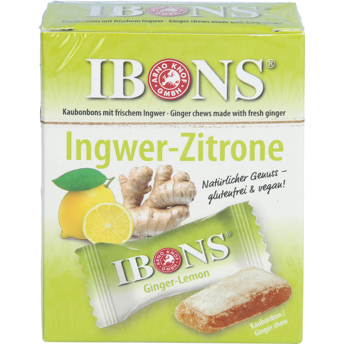 Ibons Ingwer Zitrone Box, 60 g BON