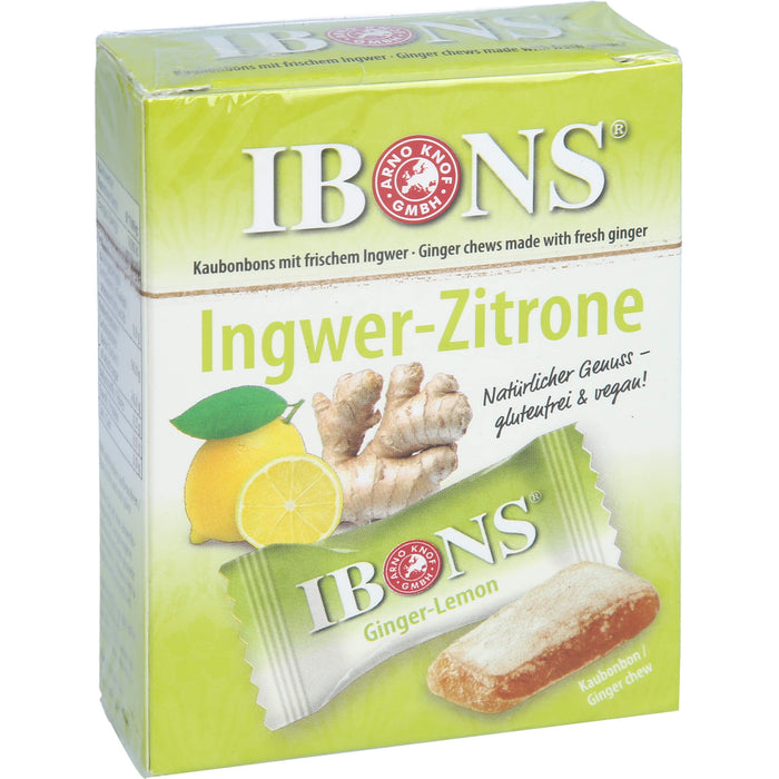 Ibons Ingwer Zitrone Box, 60 g BON