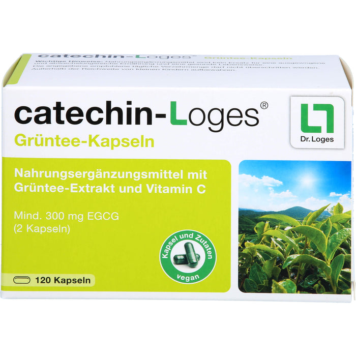 Catechin-Loges Grüntee-Kapseln, 120 St. Kapseln