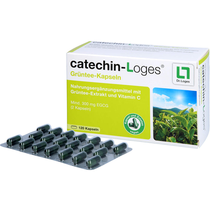 Catechin-Loges Grüntee-Kapseln, 120 St. Kapseln