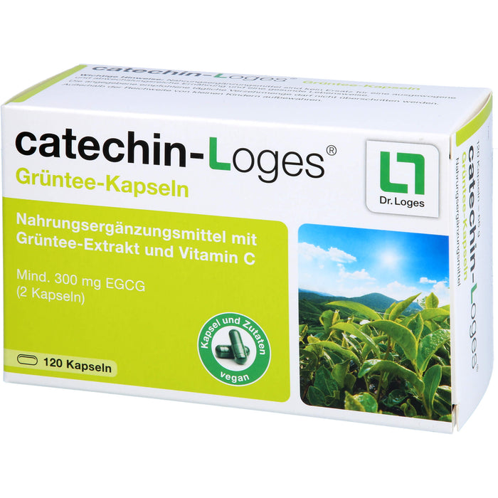Catechin-Loges Grüntee-Kapseln, 120 St. Kapseln