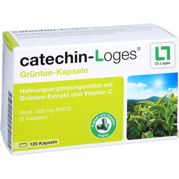 Catechin-Loges Grüntee-Kapseln, 120 St. Kapseln