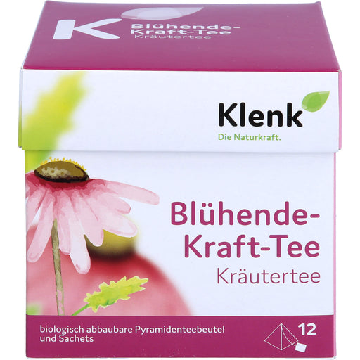 Blühende-Kraft-Tee Pyramidenbeutel, 12X2 g TEE