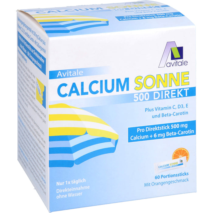 Calcium Sonne 500 Direkt, 60 St PUL