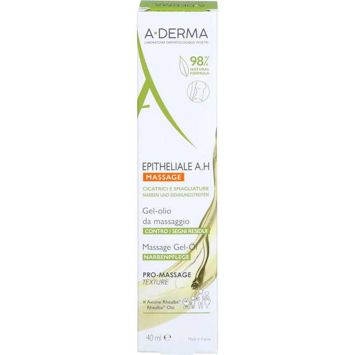 A-DERMA Epitheliale A.H. Massage Gel-Öl, 40 ml Gel