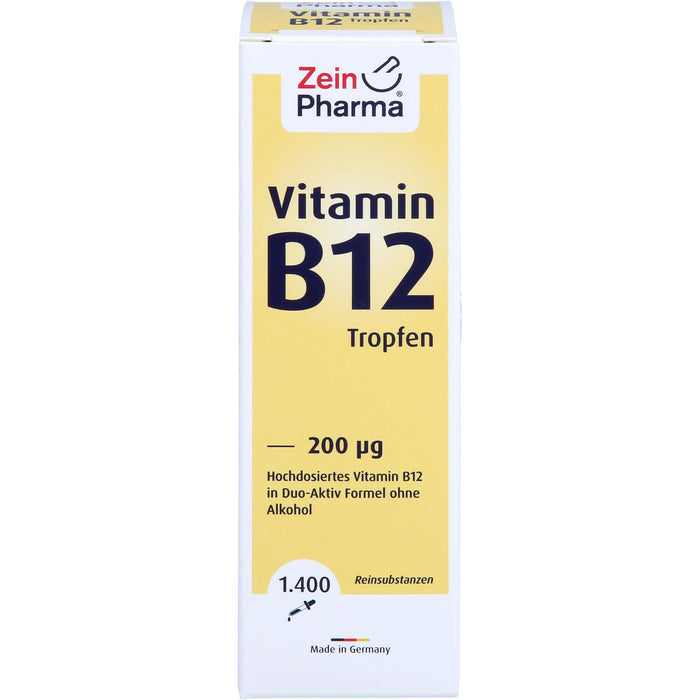 ZeinPharma Vitamin B12 200 µg Tropfen, 50 ml Lösung