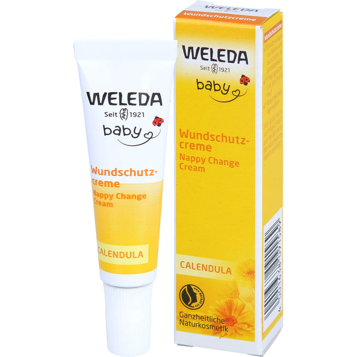 WELEDA Baby Calendula Wundschutzcreme, 10 ml Creme