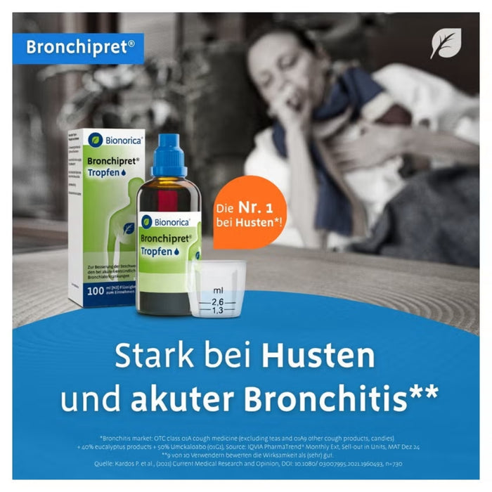 Bronchipret Tropfen, 50 ml Solution