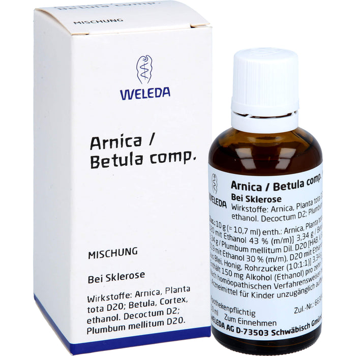 WELEDA Arnica/Betula comp. Mischung, 50 ml Lösung