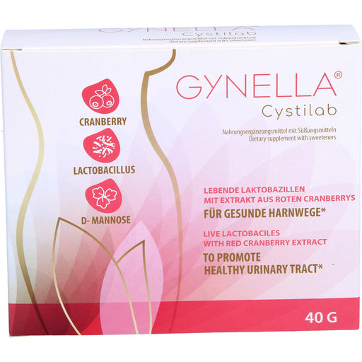 GYNELLA Cystilab Pulver mit lebenden Laktobazillen für gesunde Harnwege, 10 St. Beutel