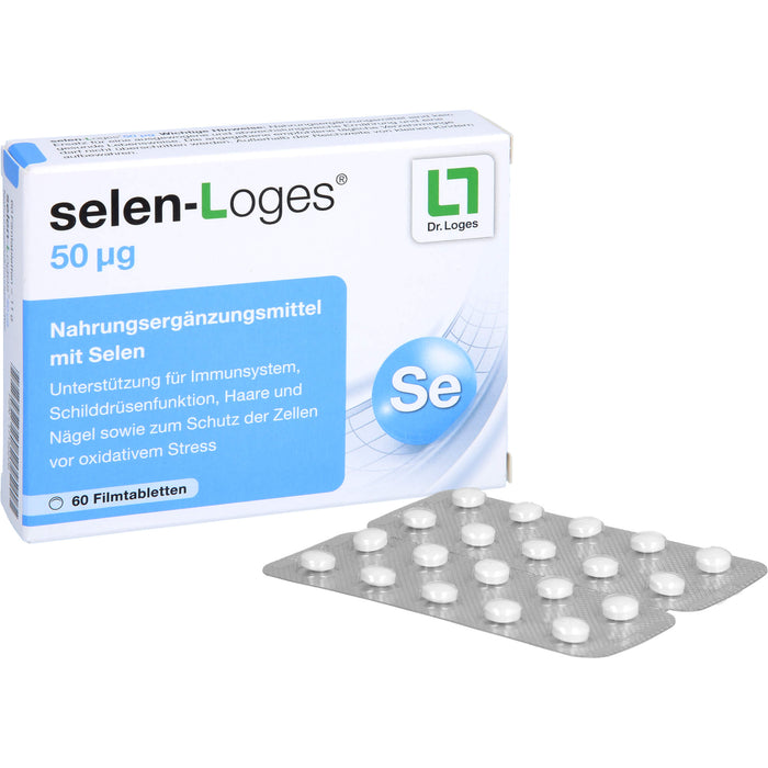 Selen-Loges 50 µg Filmtabletten, 60 St. Tabletten