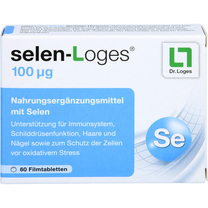 Selen-Loges 100 µg Filmtabletten, 60 St. Tabletten
