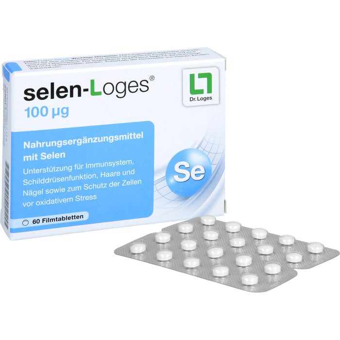 Selen-Loges 100 µg Filmtabletten, 60 pc Tablettes