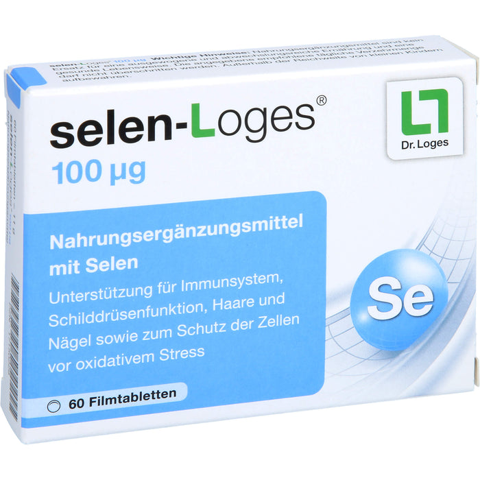 Selen-Loges 100 µg Filmtabletten, 60 pc Tablettes