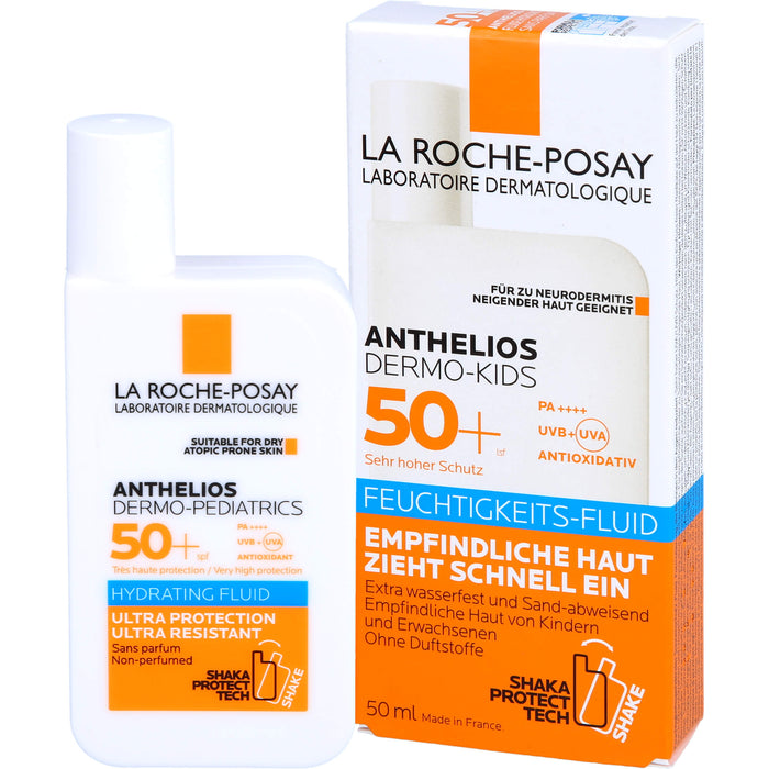La Roche-Posay Anthelios DermoKid Feucht-Fluid LSF 50+, 50 ml Concentré