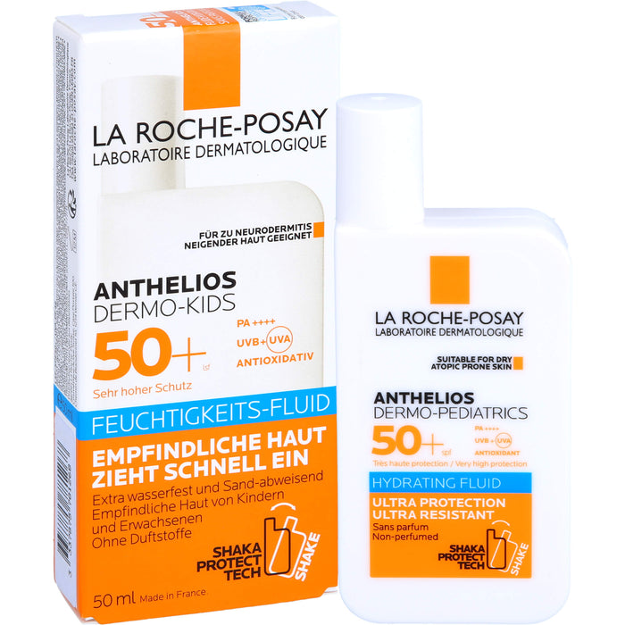 La Roche-Posay Anthelios DermoKid Feucht-Fluid LSF 50+, 50 ml Concentré