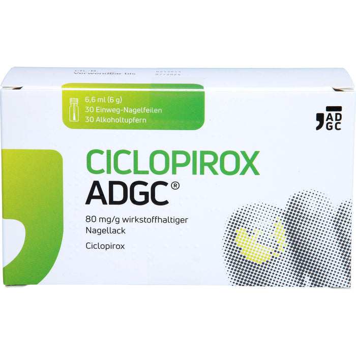 CICLOPIROX ADGC wirkstoffhaltiger Nagellack bei Nagelpilzinfektionen, 6.6 ml Wirkstoffhaltiger Nagellack