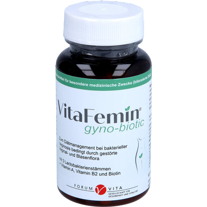 VitaFemin gyno-biotic Blasenflora Kapseln bei bakterieller Vaginosis, 60 St. Kapseln
