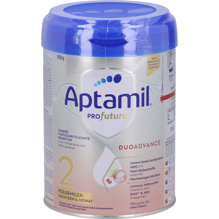 Aptamil Profutura 2 Folgemilch Pulver ab dem 7. Monat, 800 g Pulver