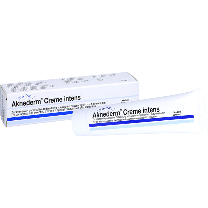 Aknederm Creme intens zur Pflege der Haut bei Unreinheiten, 30 g Crème