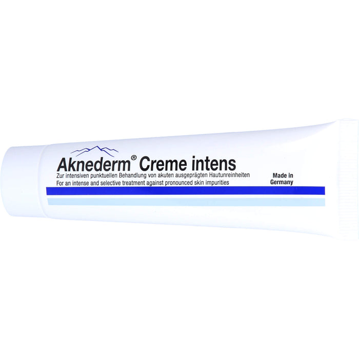 Aknederm Creme intens zur Pflege der Haut bei Unreinheiten, 30 g Crème