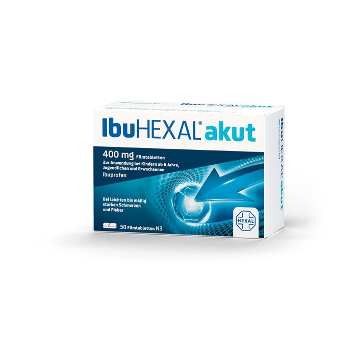 IbuHEXAL akut 400 mg, 50 St. Tabletten
