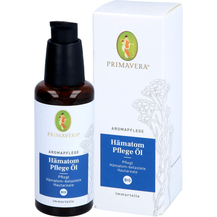 PRIMAVERA Hämatom Pflege Öl bio Aromapflege pflegt Hämatom belastete Hautareale, 50 ml Huile