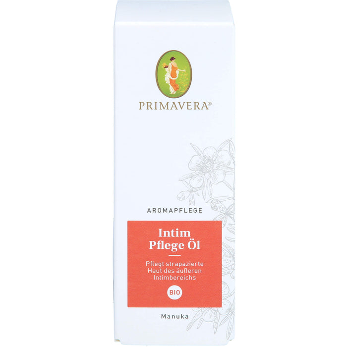 PRIMAVERA Intim Pflege Öl bio Aromapflege pflegt strapazierte Haut des äußeren Intimbereichs, 50 ml Öl
