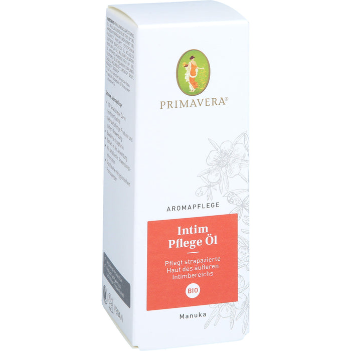 PRIMAVERA Intim Pflege Öl bio Aromapflege pflegt strapazierte Haut des äußeren Intimbereichs, 50 ml Oil