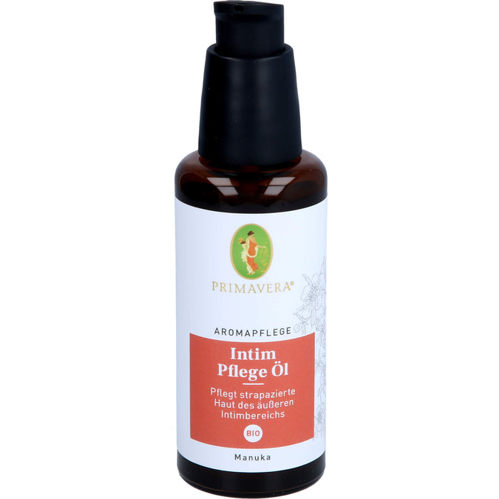 PRIMAVERA Intim Pflege Öl bio Aromapflege pflegt strapazierte Haut des äußeren Intimbereichs, 50 ml Oil