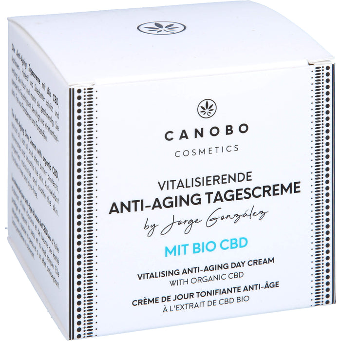 Canobo Tagescreme Bio CBD Anti-Aging, 50 ml XTC