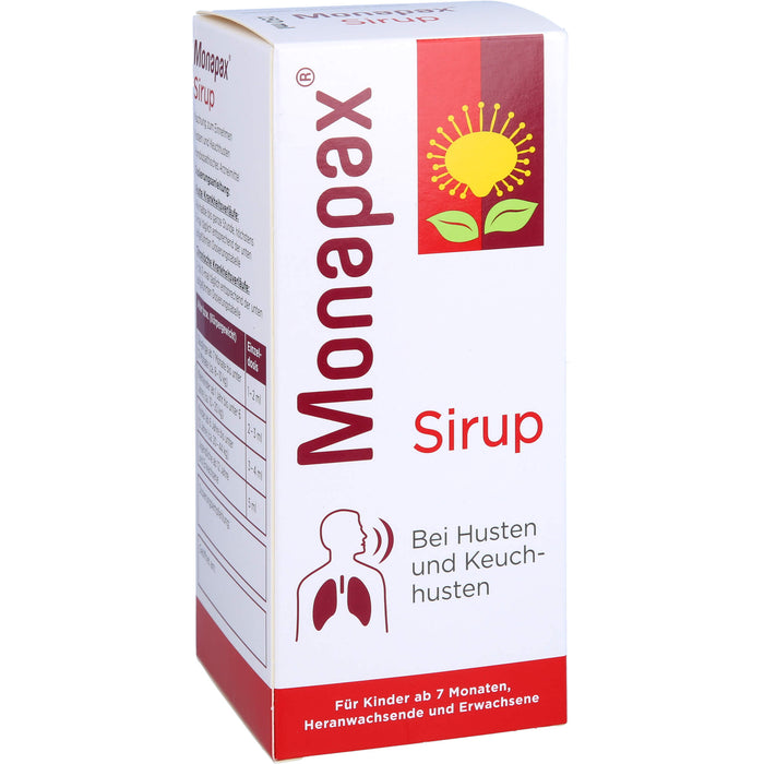 Monapax Sirup bei Husten, 250 ml Lösung