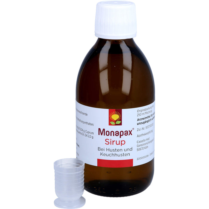 Monapax Sirup bei Husten, 250 ml Lösung