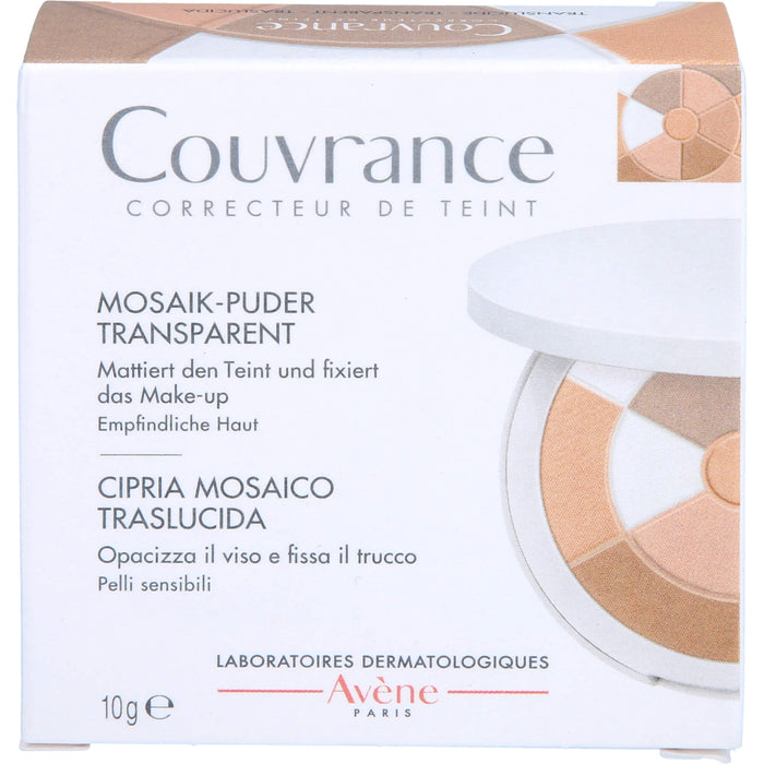 Avène Couvrance Mosaik-Puder Transparent, 10 g Puder