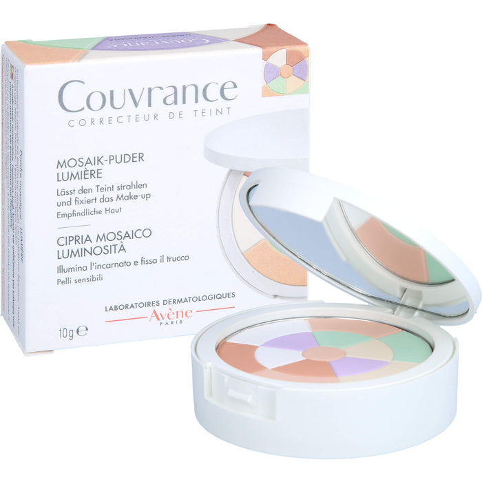AVENE Couvrance Mosaik-Puder LUMIERE m. Schwämmch., 10 g Poudre
