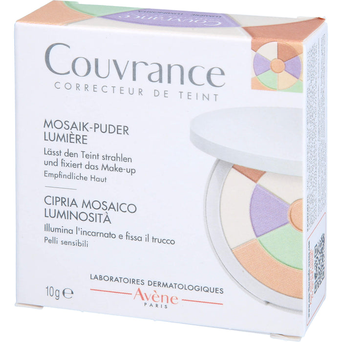 AVENE Couvrance Mosaik-Puder LUMIERE m. Schwämmch., 10 g Poudre