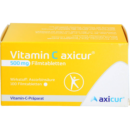 Vitamin C axicur® 500 mg Filmtabletten, 100 St FTA