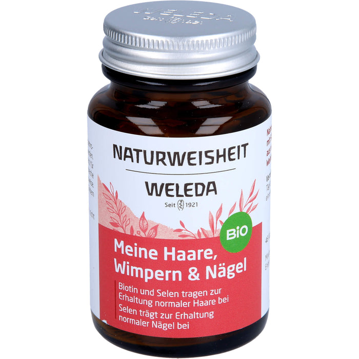 Weleda Naturweisheit Kapseln meine Haare, Wimpern & Nägel, 46 St. Kapseln