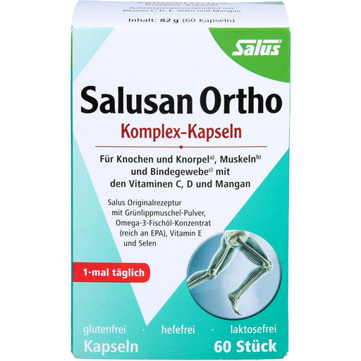 Salus Salusan Ortho Komplex-Kapseln für Knochen und Knorpel, Muskeln und Bindegewebe, 60 St. Kapseln