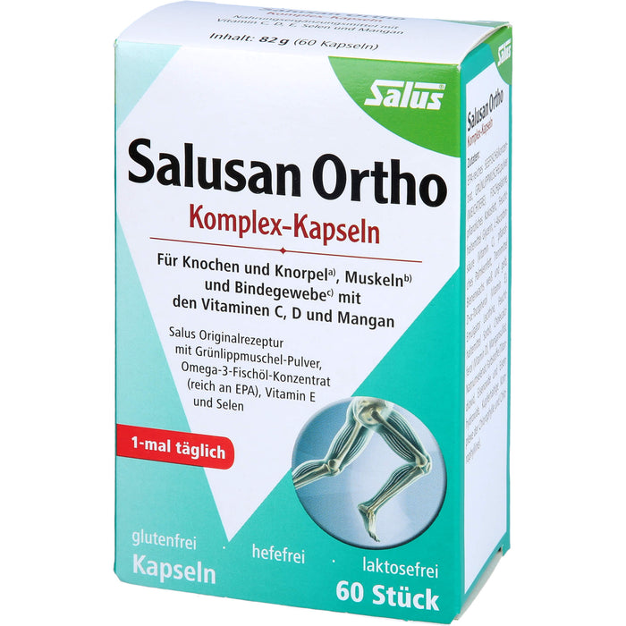 Salus Salusan Ortho Komplex-Kapseln für Knochen und Knorpel, Muskeln und Bindegewebe, 60 pc Capsules