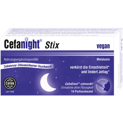 Cefanight Stix, 14 St GRA