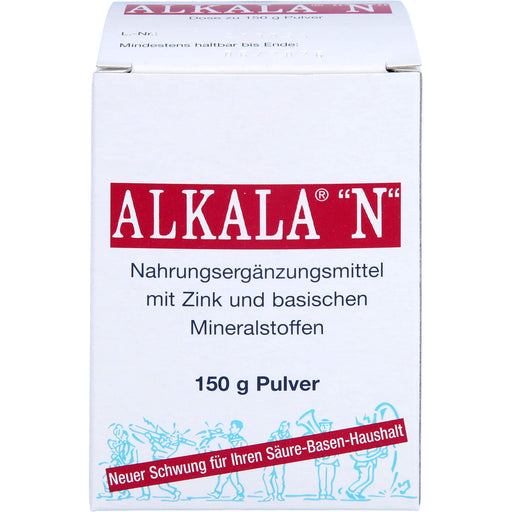 ALKALA N Pulver trägt zu einem normalen Säure-Basen-Stoffwechsel bei, 150 g Pulver