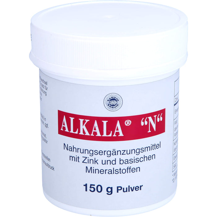 ALKALA N Pulver trägt zu einem normalen Säure-Basen-Stoffwechsel bei, 150 g Poudre