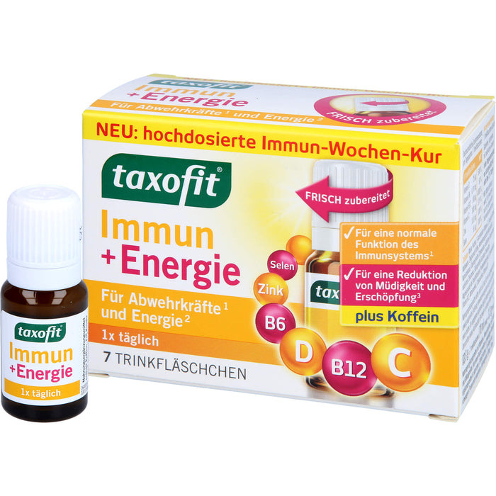 Taxofit Trinkampullen Immun & Energie, 70 ml Solution