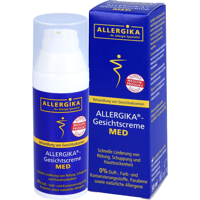 Allergika Gesichtscreme MED, 50 ml Crème