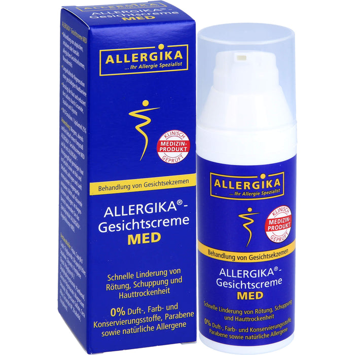 Allergika Gesichtscreme MED, 50 ml Crème